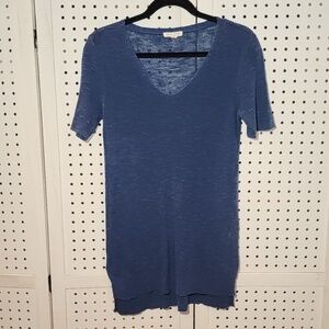 Eileen Fisher Sweater Dress Organic Linen & Cotton Blend Size Small Petite Shift